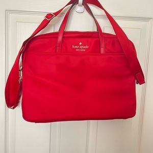 Royal Red Kate Spade Laptop Bag